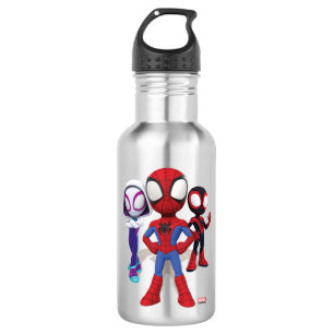 Spidey Team In Town 532 Ml Water Bottle