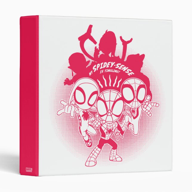 Spidey Team Spidey-Sense Graphic Binder (Front/Spine)