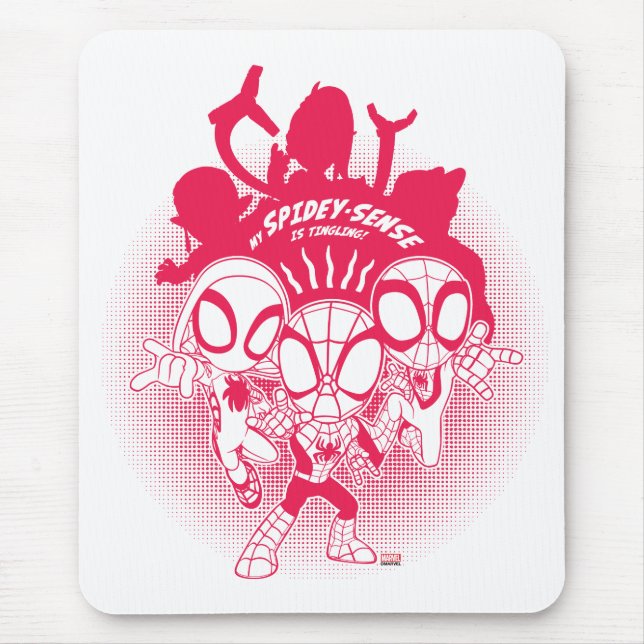 Spidey Team Spidey-Sense Graphic Mouse Pad (Front)