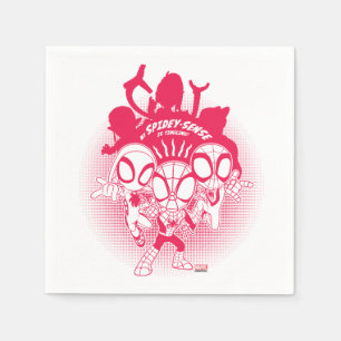 Spidey Team Spidey-Sense Graphic Napkin