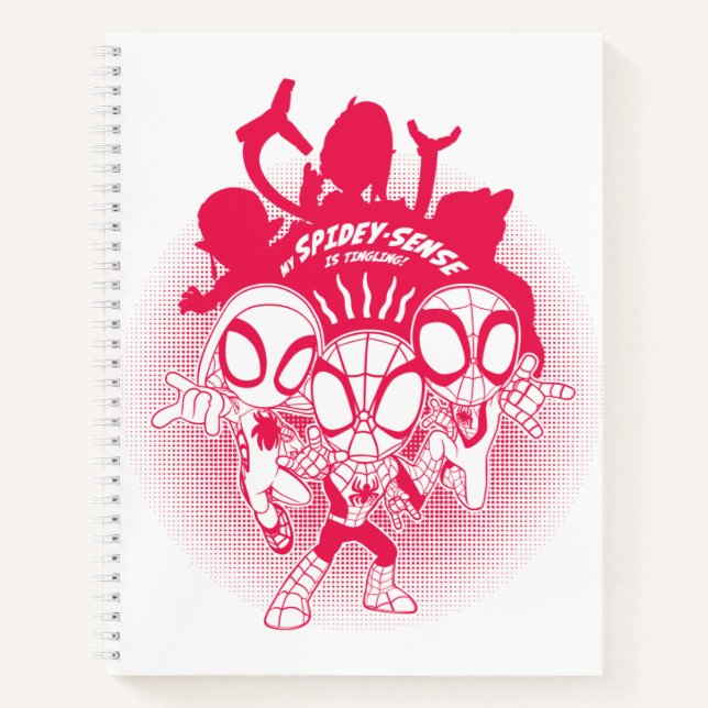 Spidey Team Spidey-Sense Graphic Notebook (Front)