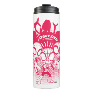 Spidey Team Spidey-Sense Graphic Thermal Tumbler