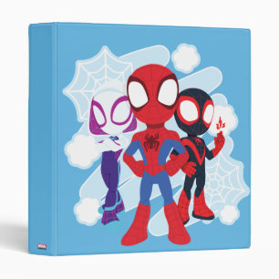 Spidey Team Web Graphic Binder