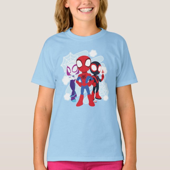 Spidey Team Web Graphic T-Shirt (Front)