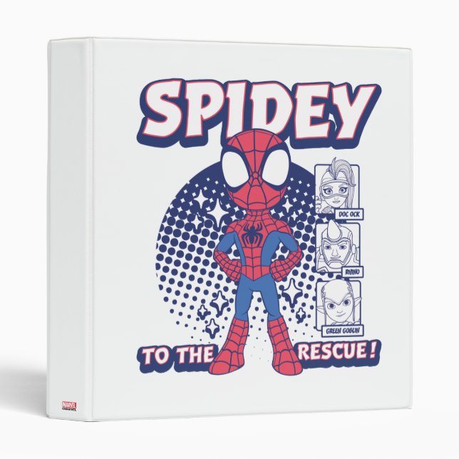 Spidey To The Rescue! Graphic Binder (Front/Spine)
