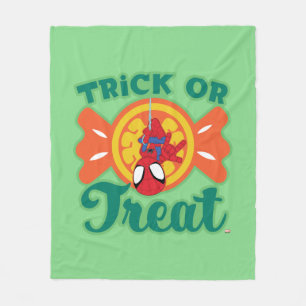Spidey Trick or Treat Fleece Blanket