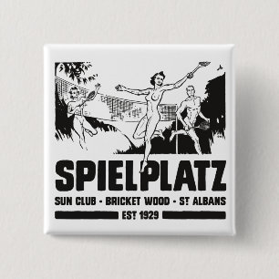 Spielplatz 2 Inch Square Button