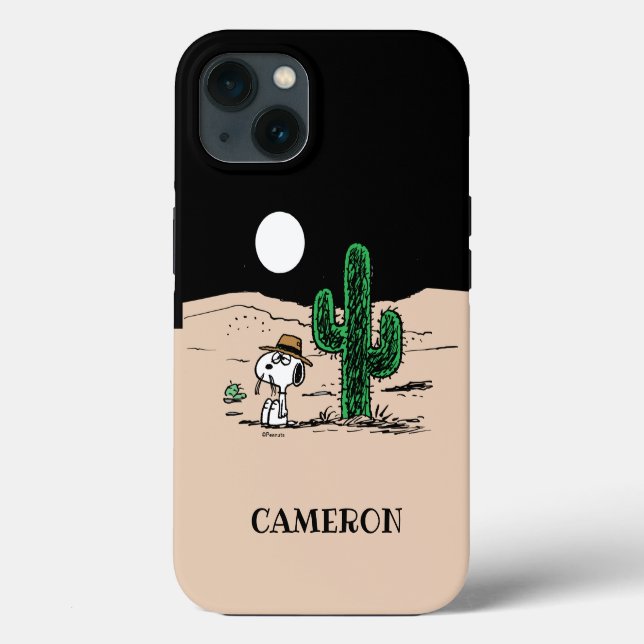 Spike in a Moonlit Desert Case-Mate iPhone Case (Back)