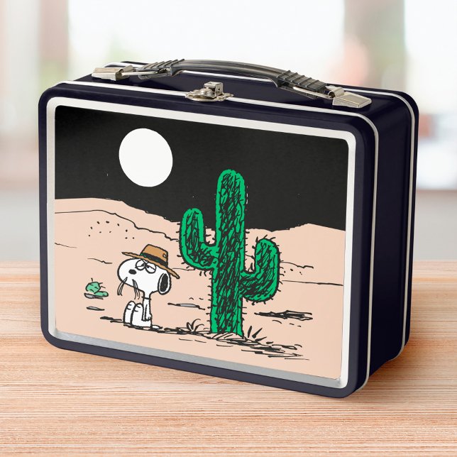 Spike in a Moonlit Desert Metal Lunch Box (Creator Uploaded)