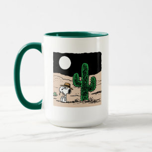 Spike in a Moonlit Desert Mug