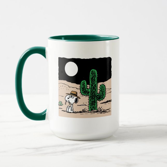 Spike in a Moonlit Desert Mug (Left)