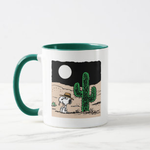 Spike in a Moonlit Desert Mug