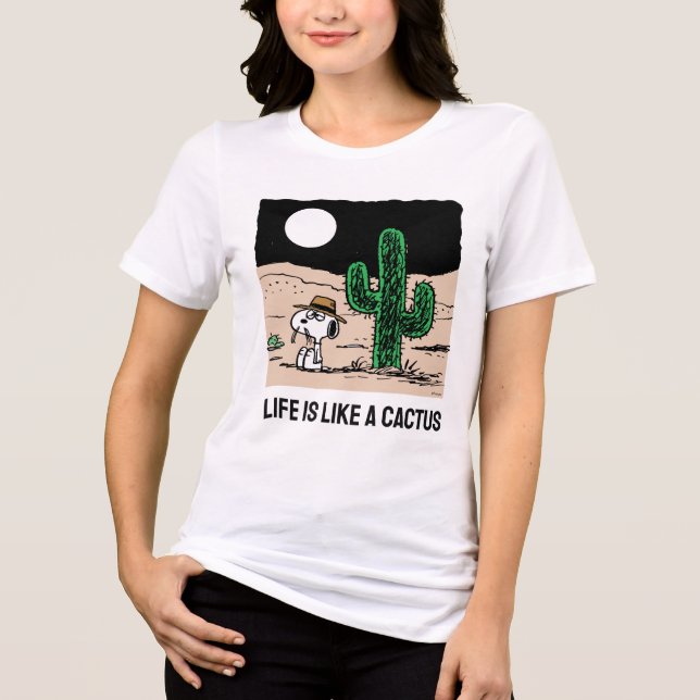 Spike in a Moonlit Desert Tri-Blend Shirt (Front)