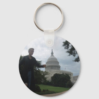 Spike in Washington Keychain