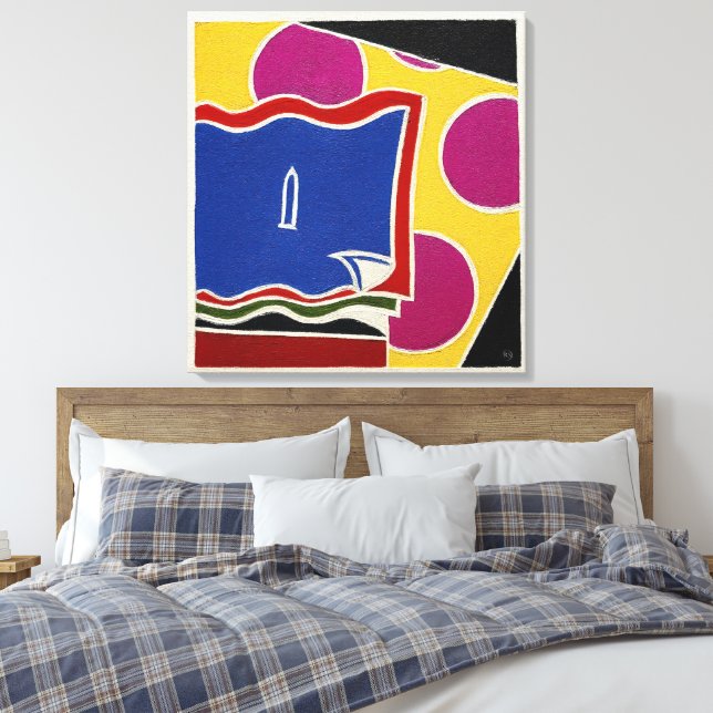 Spike - Large Canvas Print (Insitu(Bedroom))