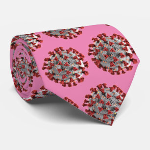 Spike Protein Neck Tie