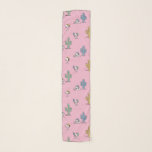 Spike Sugar Pop Pattern Scarf<br><div class="desc">Take a look at this super cute design featuring Snoopy's brother Spike in fun pastel colors.</div>