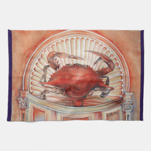 Spike, the Heavy Weight World Champion Kitchen Towel