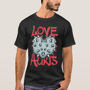 Spiked Heart streetwear T-Shirt