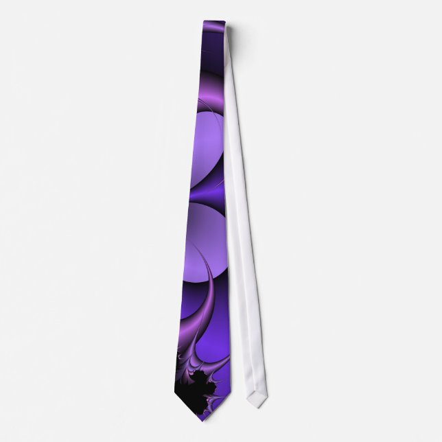 Spiken Purple Tie (Front)