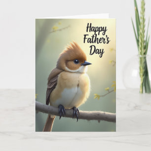 Spiky Crest Sweet Fathers Day Card