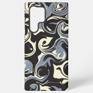 Spill - Black, Grey and Cream Samsung Galaxy Case