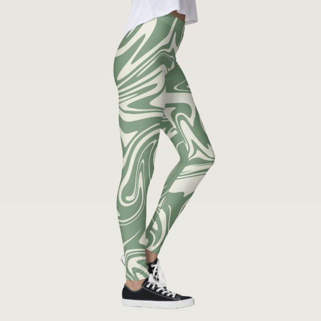 Spill - Green Leggings (Right)
