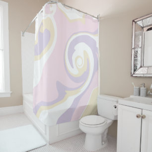 Spill - Pastel Pink, Yellow and Purple 