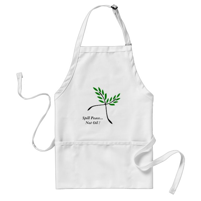 Spill Peace...Not Oil ! Standard Apron (Front)