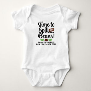 Spill the Beans Coffee Lover Baby Bodysuit