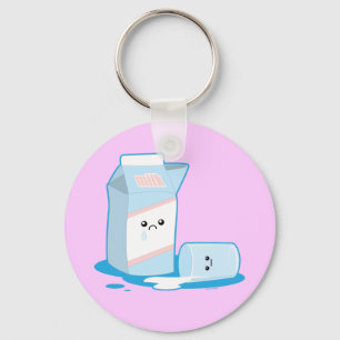 Spilled Milk Keychain