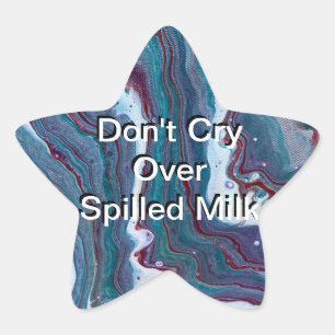 Spilled Milk Star Sticker