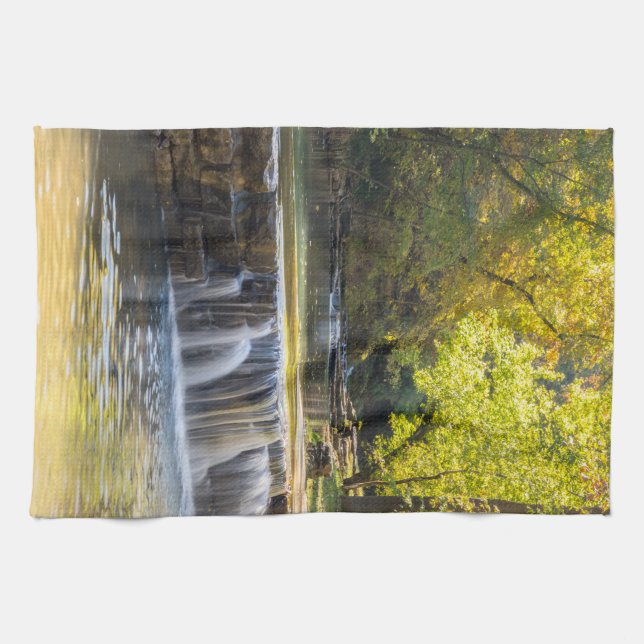 Spilling Over The Road Kitchen Towel (Horizontal)