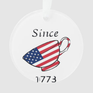 Spilling The Tea Since 1773 Oversized Ornament