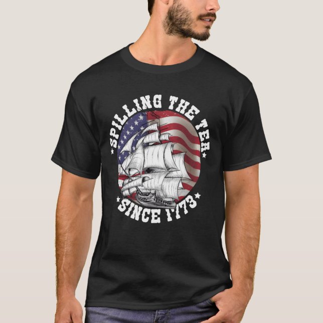 Spillingheea Since 1773ea Party 4th Of July family T-Shirt (Front)