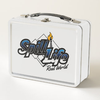 SpillWarrior Metal Lunch Box 