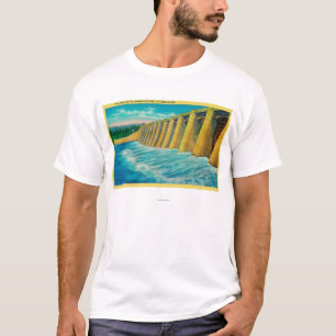 Spillway Gates on Bonneville Dam T-Shirt