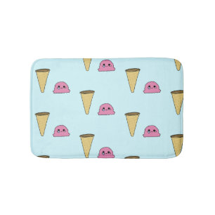 Spilt Ice Cream Bath Mat