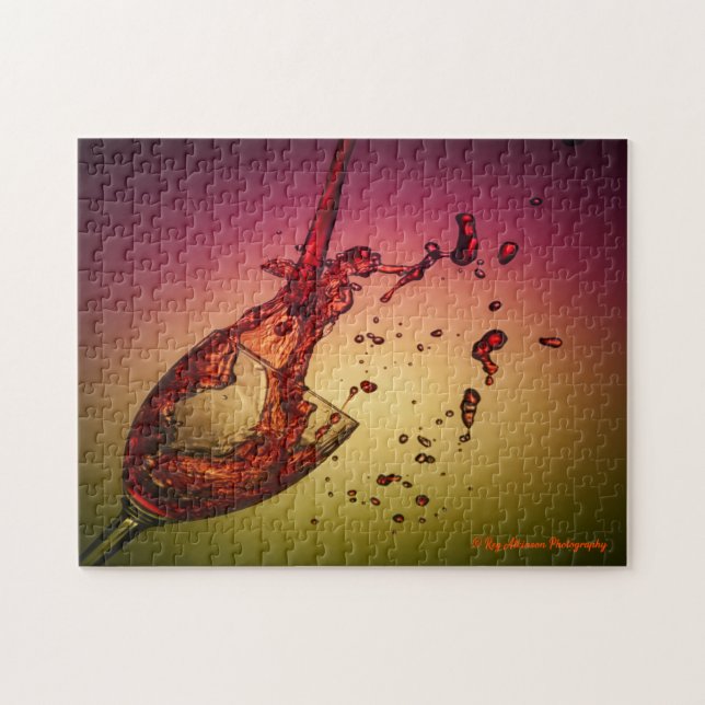 Spilt Wine Jigsaw Puzzle (Horizontal)