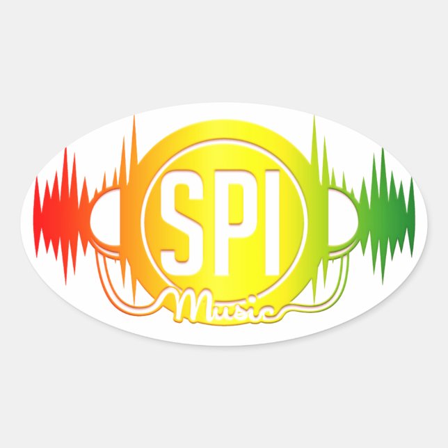 SPIMUSICINC Logo Multi - Sticker (Front)