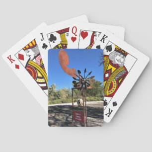 Spin a Happy Thought, Funny Sign Playing Cards