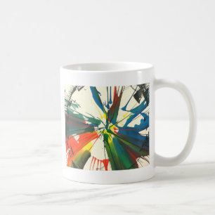 Spin-Art 1974. My very first work artwork Coffee Mug