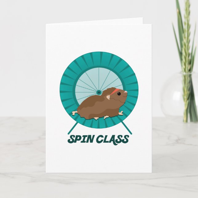 Spin Class Card (Front)