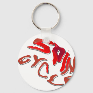 Spin Cycle Keychain