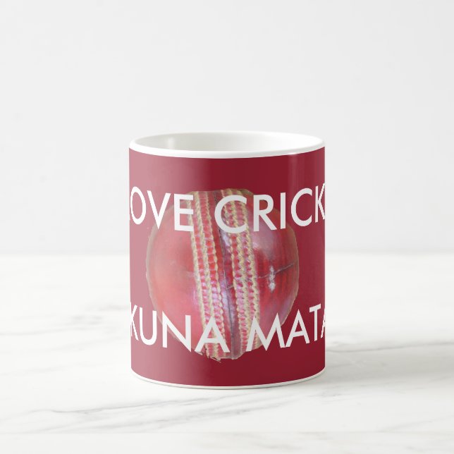 Spin Master's Sphere: A Fun Left Spin Cricket Ball Coffee Mug (Center)