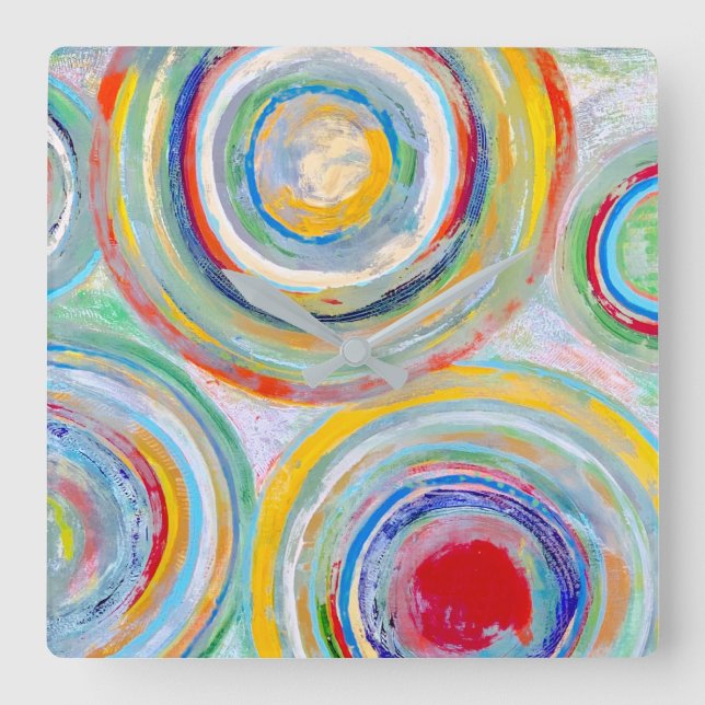 Spin Out Wall Clock (Front)