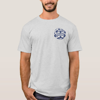 Spin Pickleball Blue Logo Left Chest Only T-Shirt