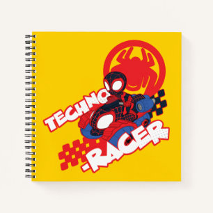 Spin Riding His Techno-Racer Notebook