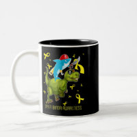 Spina bifida awareness shark and dinosaur