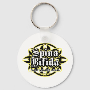 Spina Bifida Tribal Keychain